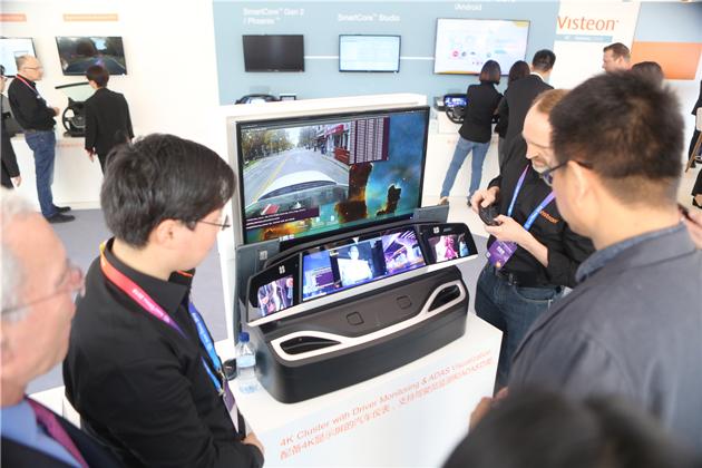 偉世通自動(dòng)駕駛平臺(tái)及全數(shù)字化座艙亮相北京車展